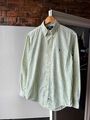 Polo Ralph Lauren Vintage Gestreiftes Knopf-Langarmshirt Größe - 15 (M/L)