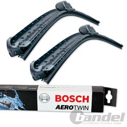 BOSCH AEROTWIN SCHEIBENWISCHER VORNE passend für BMW 5er E60 E61 + 6er E63 E64