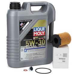 5L LIQUI MOLY SPECIAL TEC F 5W30 Motoröl + ORIGINAL Ölfilter für PSA 1.4/1.6 HDi