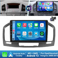 Für Opel Insignia 2008-2012 Android 13 4+64G Carplay Autoradio GPS NAV RDS + AHD