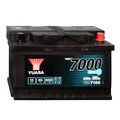 EFB Autobatterie Yuasa YBX7100 EFB 12V 65Ah Start-Stop Starterbatterie 75Ah 85Ah