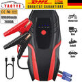 2000A Auto KFZ Starthilfe Jump Starter Ladegerät Booster Powerbank PKW 99800mAh