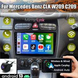 Apple Carplay Für Mercedes Benz C Klasse W203 CLK C209 Android GPS Autoradio