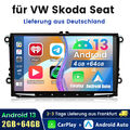 9" Autoradio Android 13 Carplay GPS Navi BT für VW GOLF 5 6 Touran Passat Tiguan