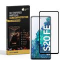 2x 9H Panzerfolie für Samsung Galaxy S20 FE FULL COVER Hartglas Schutzglas KLAR