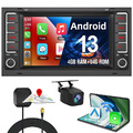 4+64G Android 13 Autoradio Carplay GPS Nav+Kamera Für VW T5 Multivan Transporter