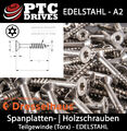 Spanplattenschrauben Edelstahl A2 JD79 Torx V2A Edelstahlschrauben DRESSELHAUS