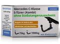 ANHÄNGERKUPPLUNG für Mercedes C-Klasse 18-21 v abnehmbar BRINK +13pol E-Satz ECS