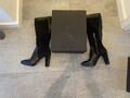 Belstaff Stiefel Schuhe Gr.37,5 Neu! Leder schwarz