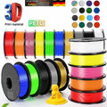 Kingroon 3D Drucker Filament FDM 1KG PLA PETG SILK 1.75 mm Rollen Spule Farbe DE