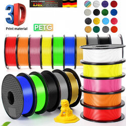 Kingroon 3D Drucker Filament FDM 1KG PLA PETG SILK 1.75 mm Rollen Spule Farbe DE⭐⭐⭐⭐⭐Extra 10% Rabatt Code: OPTIMAL