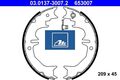 Ate 03.0137-3007.2 Bremsbackensatz für Feststellbremse Bremsbackensatz 