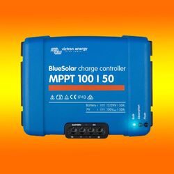 BlueSolar MPPT 100/50 (0% MwSt.*) Victron 12V 24V Solar Laderegler 50A PV