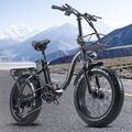 E Bike 20 Zoll E Mountainbike Elektrofahrrad 48V15AH Fatbike Pedelec City Ebike