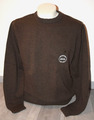 RAGMAN Rundhals Pulli Pullover STRICK braun dunkelbraun Gr. L/52