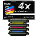 4x Eurotone PRO Toner ersetzt HP CE400A-03A CE400A CE401A CE402A CE403A 507A