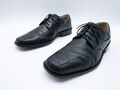 bugatti Herren Businessschuh Halbschuh Schnürschuh schwarz Gr. 43 EU Art.7908-98