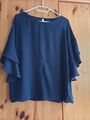 Amisu, schicke blaue Bluse, Gr. L