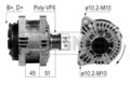 MESSMER Lichtmaschine Generator 150A 14V für Peugeot 307 1.6 16V 2.0