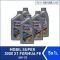 Mobil Super 3000 X1 Formula FE 5W-30 5x1 Liter =5 Liter