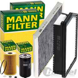 MANN FILTER INSPEKTIONSPAKET passend für HYUNDAI i30 GD KIA CEED+PRO CEED JD