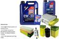 INSPEKTIONSKIT FILTER LIQUI MOLY ÖL 6L 0W-30 für VW Golf IV Cabriolet 1E7 2.0