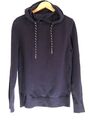 Herren Kapuzenpullover Pulli Schwarz Größe L QS s.Oliver Neu + Geschenke+ Tasche