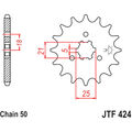 Zahnrad Ritzel 17Z Teilung 530 front sprocket 17tooth pitch GT Z RD XS Special K