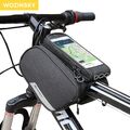 Fahrrad Tasche Rahmentasche Handy Halterung Fahrrad Oberrohr 1,5 L Wozinsky