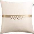 JOOP! Living Kissenhülle Label Zierkissenhülle ohne Füllung   Größe 50x50 cm, 10