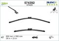 Wischblatt Scheibenwischer SILENCIO FLAT BLADE SET VALEO 574392 für FIAT PEUGEOT