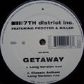 7th District Inc. Getaway Vinyl Single 12inch NEAR MINT Parlophone