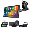 CarPlay Android Auto 10,2" IPS Display Autoradio Bluetooth Navi Car Stereo + CAM