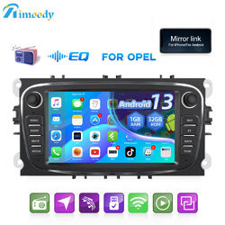 32G 7'' Android 13 Autoradio Für Ford Focus II Mk2 Mondeo C-MAX S-MAX Galaxy GPS