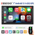 Autoradio Android13 Carplay 7 Zoll 2 DIN 32G GPS NAVI FM Mit RDS WiFi BT SWC USB