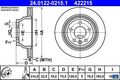 2x BREMSSCHEIBE ATE 24.0122-0215.1 2 BREMSSCHEIBEN FüR VW