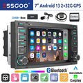 DAB+ Android 13 2+32G Autoradio Carplay GPS WIFI RDS Für VW Touareg T5 Multivan