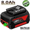 18 V 8,0Ah Akku für Bosch Original Professional GBA GSR GSB BAT618 BAT609 BAT620