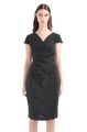 St.Emile Damen Kleid 38 Klassisch Schwarz