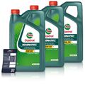 3x 5 L = 15 LITER CASTROL MAGNATEC STOP-START 5W-30 C2 MOTOR-ÖL MOTOREN-ÖL