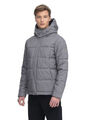 Ragwear Herren Jacke Winterjacke Steppjacke Toden wasserdicht, Grey, Gr. M