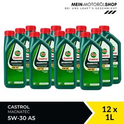 Castrol Magnatec 5W-30 A5 Ford WSS-M2C 913 ACEA A1/B1 12x1 Liter = 12 Liter