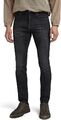 G-STAR RAW Herren Revend Skinny Jeans Elto Schwarz  Superstretch Denim Hose