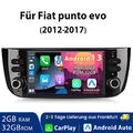 7"Android 13 Carplay Für Fiat Grande Punto/Linea Autoradio GPS DAB WIFI BT 2+32G