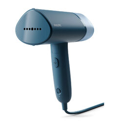 Philips Travel Steamer, Dampfglätter, 20 g/min konst. Dampf, Blau (STH3000/20R1)Zertifiziert – Refurbished | 2 Jahre Philips Garantie