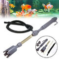 Elektrische Aquarium Staubsauger Set Mulmsauger Fish Bodenreinigung Einstellbar&