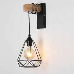 Retro Wand Lampe Flur Strahler Schalter Wohn Schlaf Zimmer Leuchte Ntbtspkzmdzho