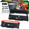 Toner Compatible with Brother TN 2220 DR 2200 HL-2135W DCP-7065 MFC-7460DN 7360N