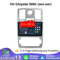 Android 13 Autoradio Carplay GPS Navi WIFI DAB+ RDS Für Chrysler 300C 2004-2007