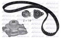 DOLZ Wasserpumpe + Zahnriemensatz für RENAULT SAFRANE VOLVO C70 KD115